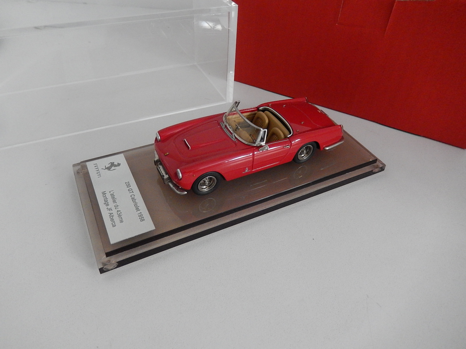 JF Alberca : Ferrari 250 GT 58 Cabriolet pininfarina --> SOLD